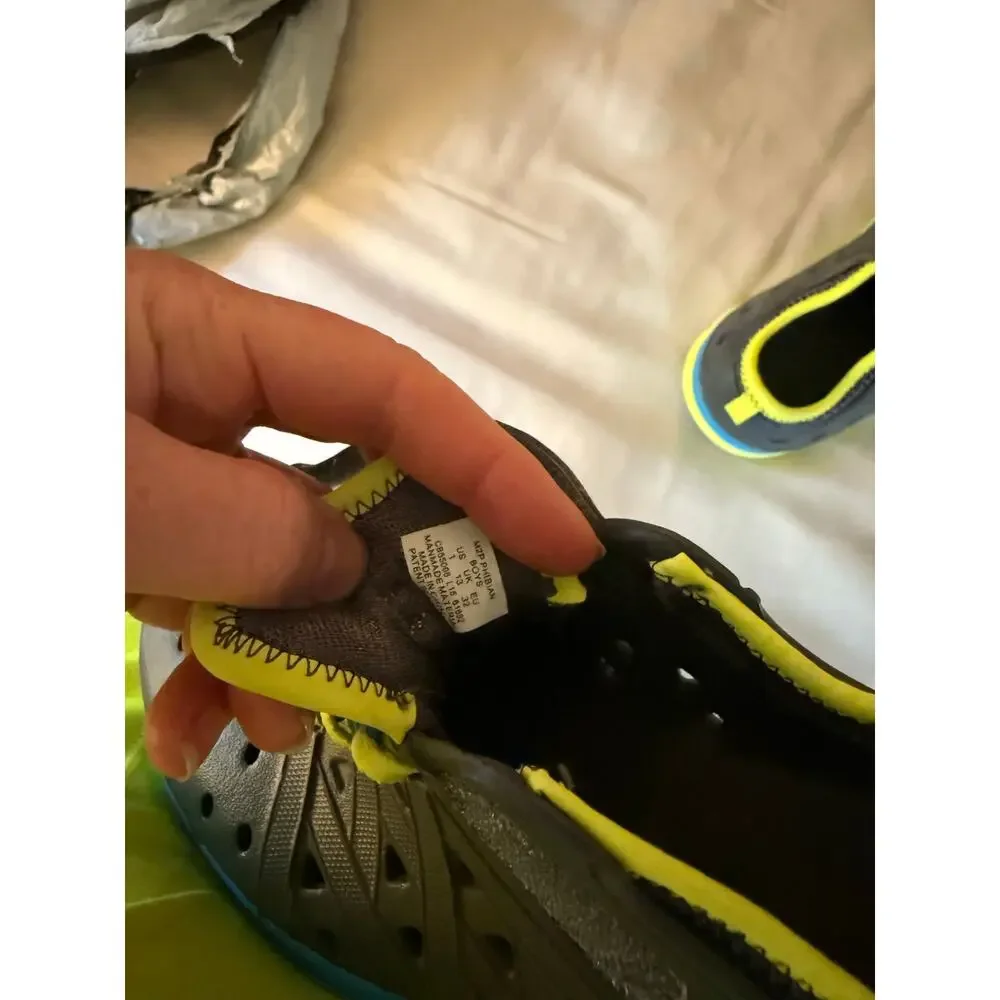 Stride Rite phibian Grey Water Shoes size 1
